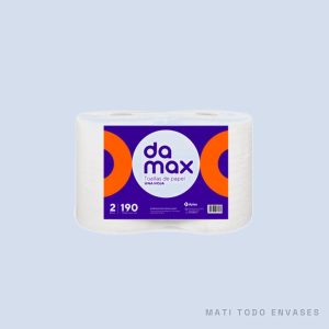 Toalla papel 190 mts Damax