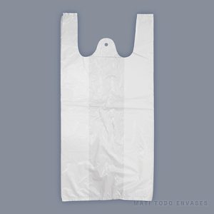 Bolsa tipo camiseta 40 × 50 cm
