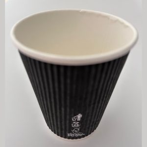 Vaso polipapel negro o kraft 12 oz · 25 u