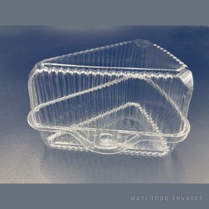 Estuche porción de torta triangular alto