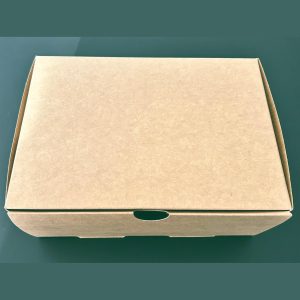 Caja kraft delivery 2400 ml