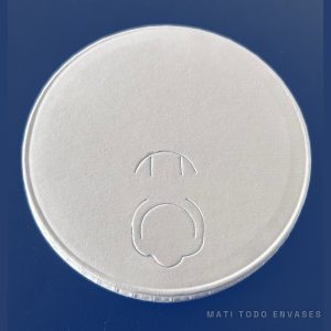 Tapa de cartón vaso 8 oz · 50 u