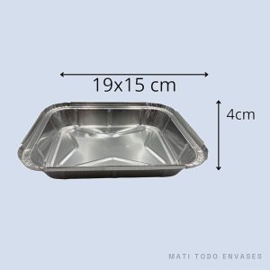 Aluminio C/30 con tapa transparente · 20 u