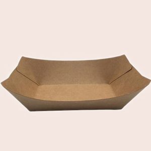 Bandeja kraft mediana · 50 u
