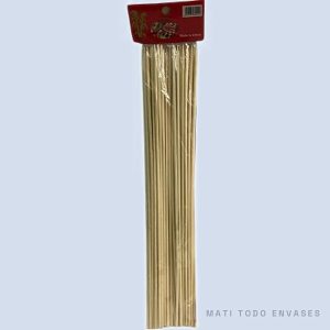 Brochetas 40 cm · 100 u