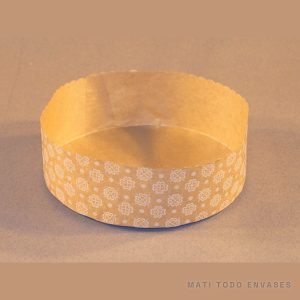 Molde pan de pascua 1 kg · 17×5 cm